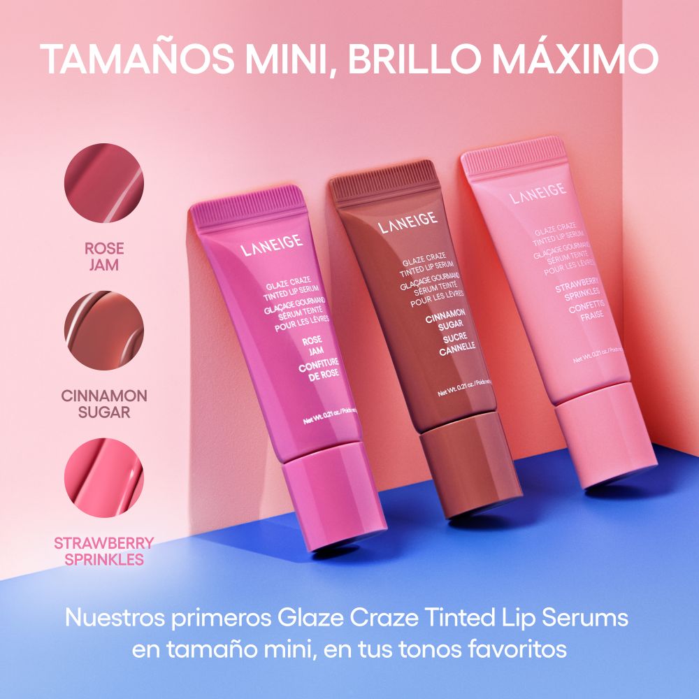 GLASSY LIP MINIS (SET DE B&Aacute;LSAMO LABIAL)